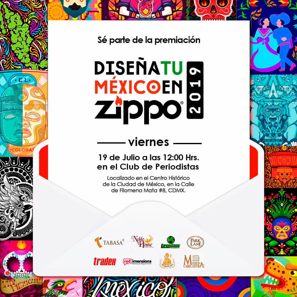Premiacion del Concurso Zippo Diseña tu México 2018